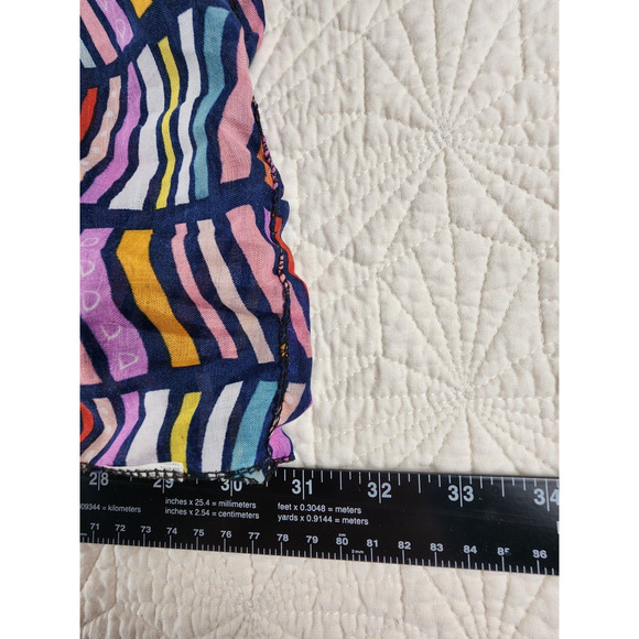 Infinity Scarf Womens 90s Sheer Chevron 10" x 62" - Picture 7 of 8